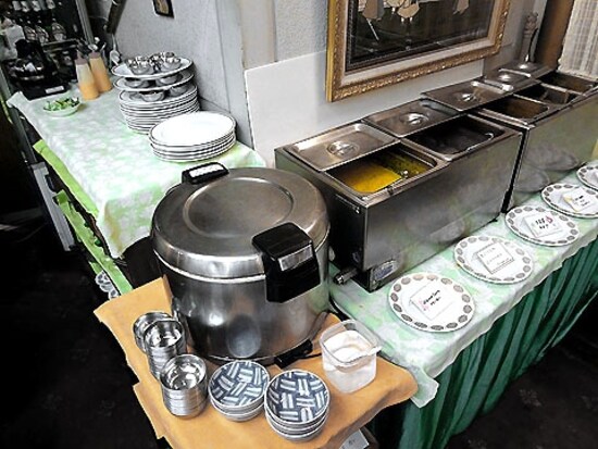 インド料理 アショカ 新宿店 ブッフェ台