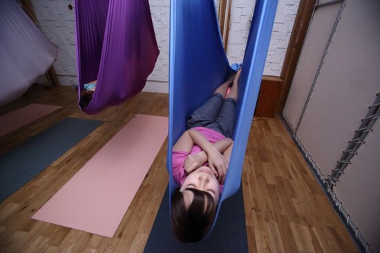 ヨガらしい「瞑想」の時間もあって、体だけでなく心もリフレッシュできました
