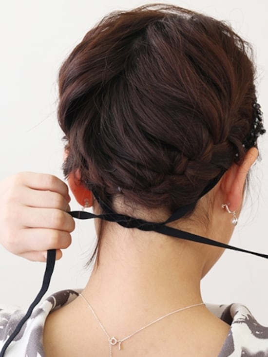 画像 10 10 ミディアムヘア フルアップ風の編み込みアレンジ 結婚式 パーティーヘアアレンジ All About