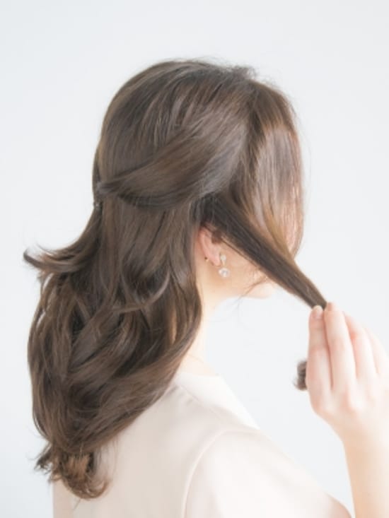 顔まわりに残しておきたいところは除いておく
