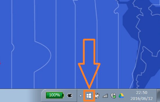 アップグレード通知アイコン