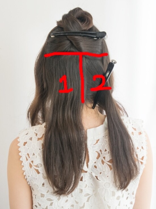 画像 15 35 ストレートアイロンを使って 波ウェーブ を作る方法 ヘアセット ブロー All About