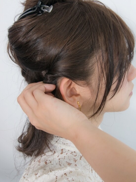 サイドをねじる