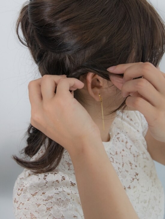 鏡を見ながら少しずつ引っ張ると良い