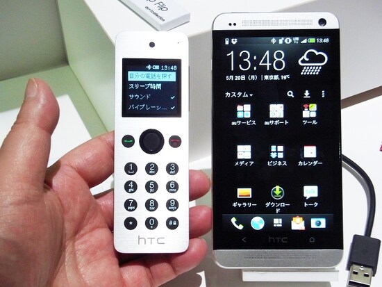 子機となるHTC J One　Mini