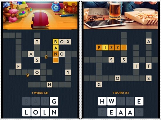 Wordalot Expressのゲーム画面
