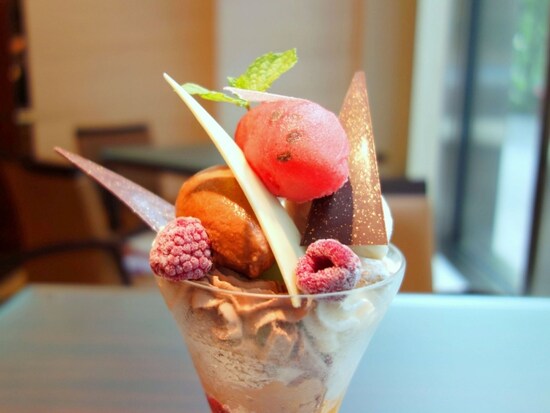 ファンが多いスイカのソルベが今年も登場