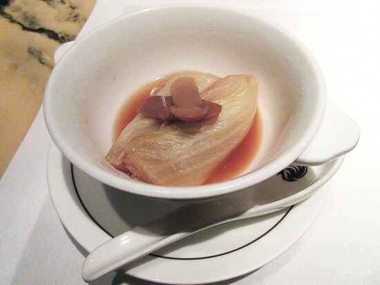 ヘイフンテラス ベビー白菜の松茸香り蒸し