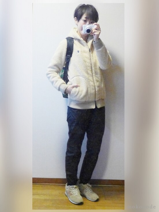 秋レジャーコーデ