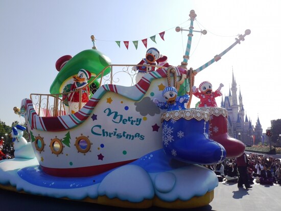 クリスマスのパレード