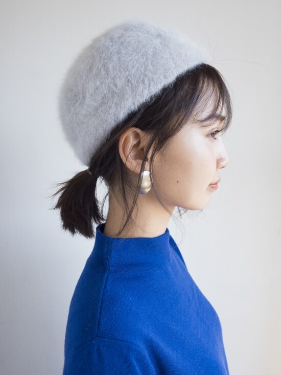画像 13 16 ベレー帽に似合う髪型は 簡単ヘアアレンジのやり方 ヘアアレンジ All About