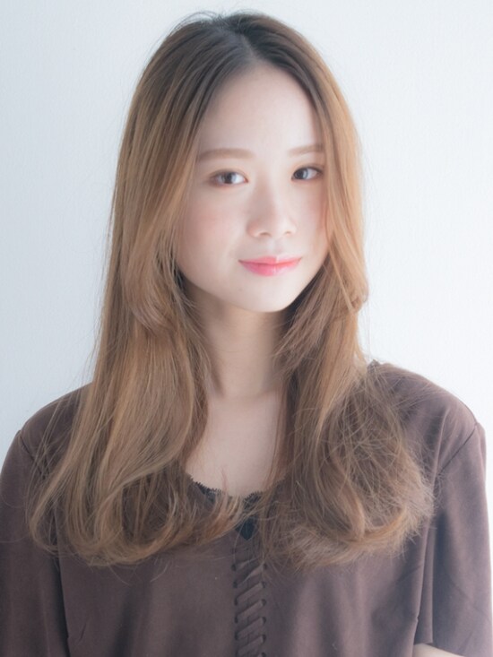 胸上のローレイヤーロング