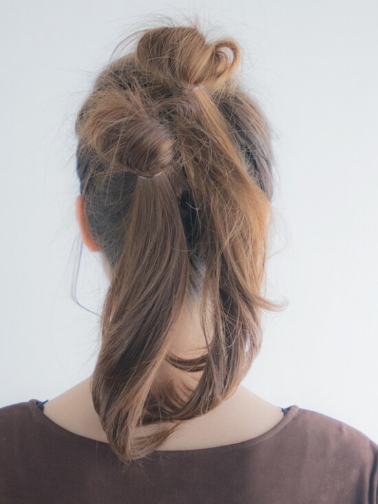 輪っかの位置を近づけておくのがコツ