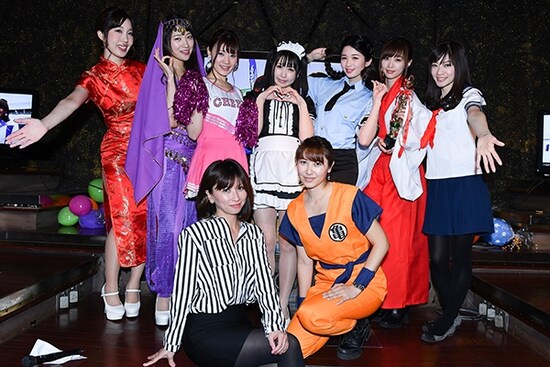 コスプレで登場した歴代＆現役レースクイーンの皆さん