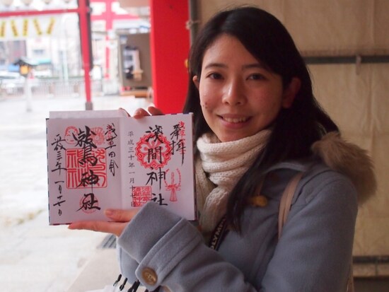 御朱印代は500円。