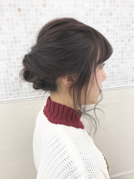 画像 10 10 袴に似合う髪型 3ステップでできる簡単なまとめ髪 浴衣