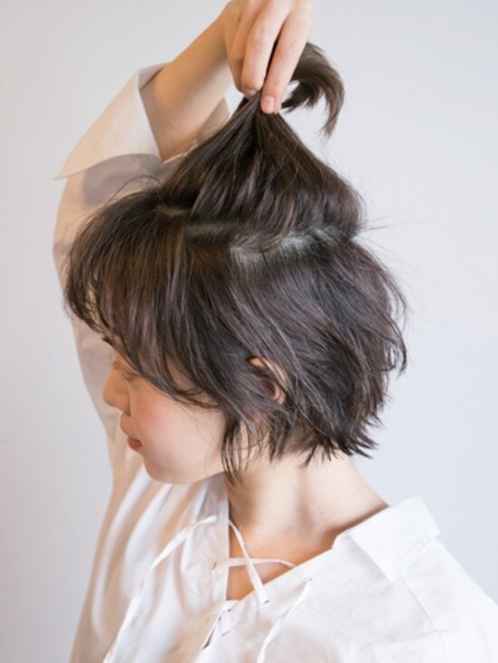 ジグザグに分けとる