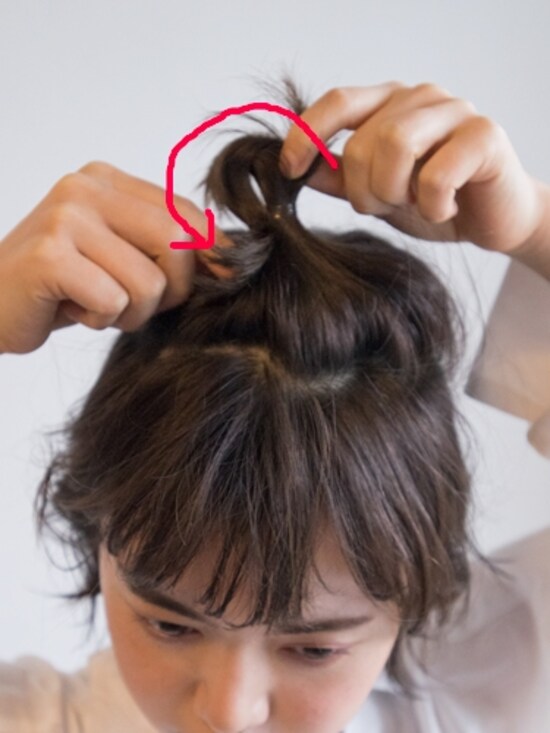 少し小さめのお団子でOK