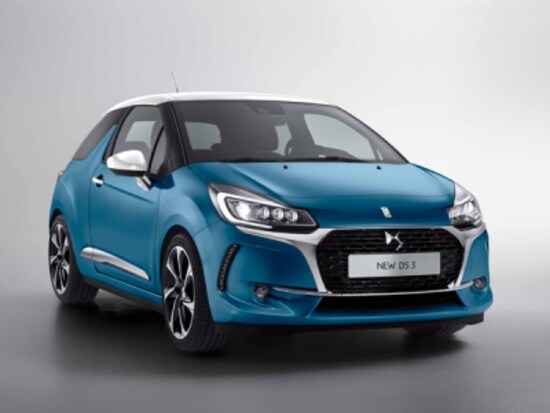 独創的な内外装をもつDSブランドのコンパクトハッチ、DS3。MTモデルは上級グレードのスポーツシック(299.6万円)とカブリオ スポーツシック(343.4万円)で用意