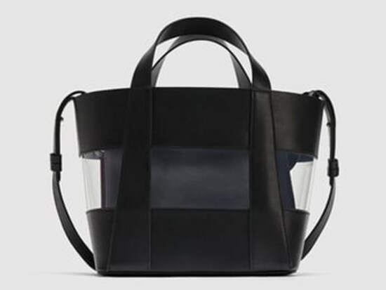 クリアミニトートバッグ 4990円(税込)/ZARA(ザラ)