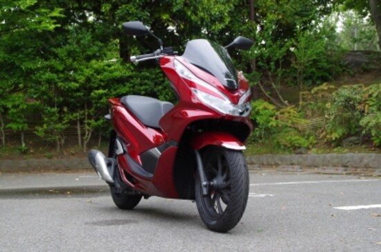 2018年式PCX(JF81)フロントビュー