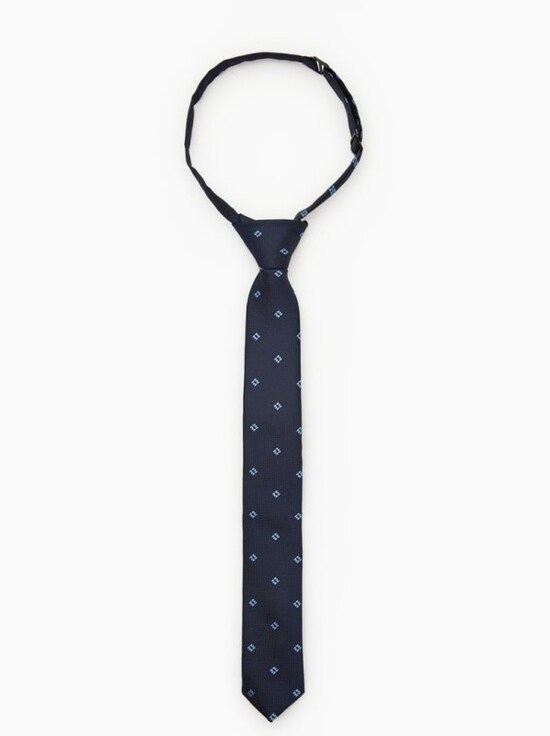 ZARA キッズ ボーイ スクエア柄ネクタイ
