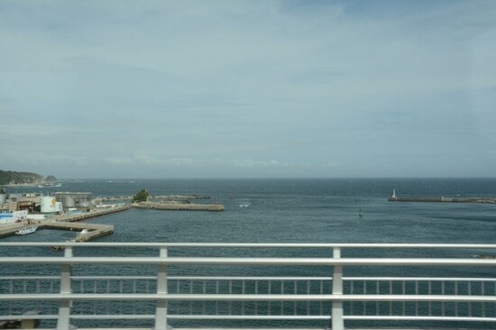 城ケ島大橋からの情景（バス車内から）