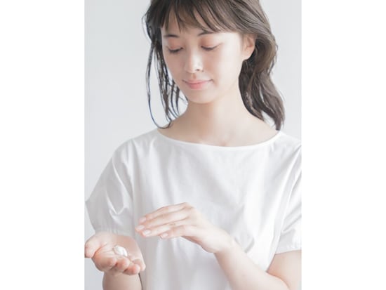 かんざしヘアアレンジの下準備