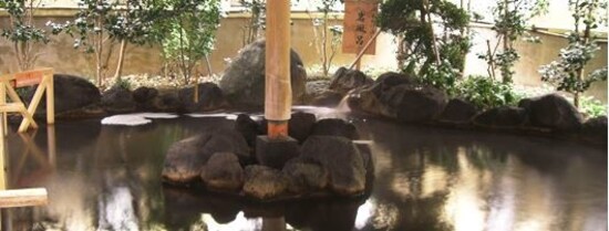 市原天然温泉 江戸遊 露天風呂