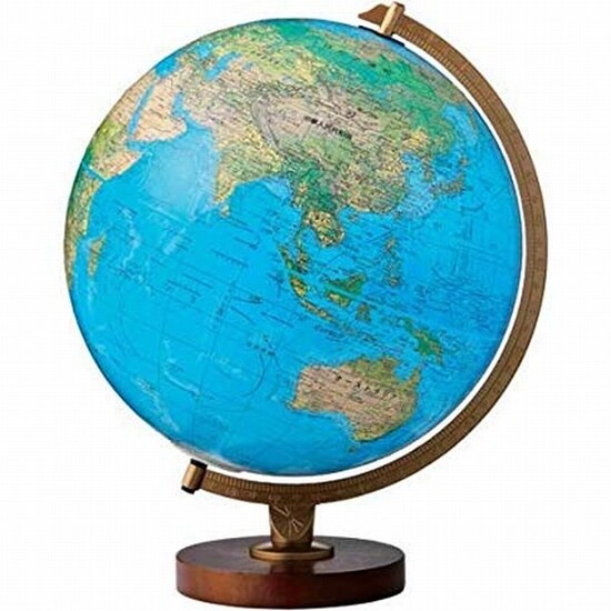 リプルーグルの地球儀「リビングストン」