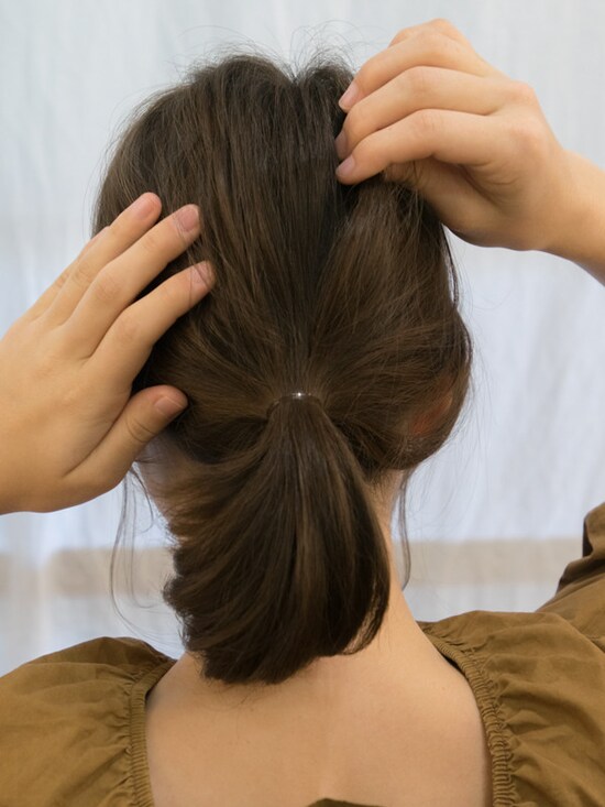 画像 3 65 大人のまとめ髪 ミディアムヘアアレンジの簡単なコツ ヘアアレンジ All About