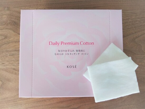 コスパ×品質のバランスが良いコーセー デイリープレミアム コットン