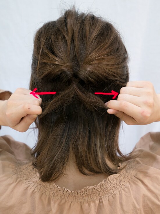 画像 18 41 丸顔に似合うヘアアレンジは 大人な髪型を紹介 ヘアアレンジ All About