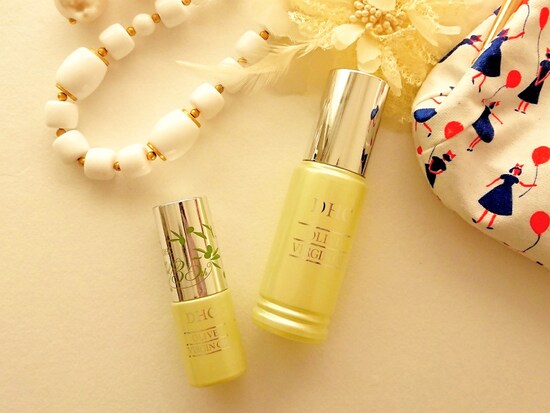 小さなDHCオリーブオイルボトルサイズはポーチに入れて旅行にも！