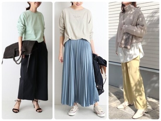 40代女性を明るく見せてくれるて使いやすい春の「きれい色」を取り入れて