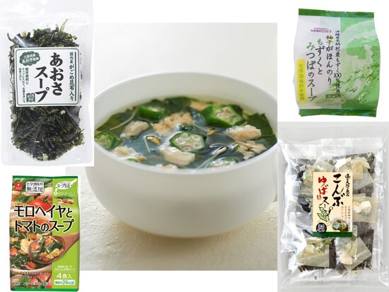 水溶性食物繊維のネバネバ系フリーズドライスープのイチオシ