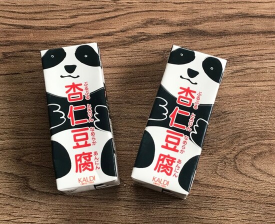 カルディおすすめパンダ杏仁豆腐