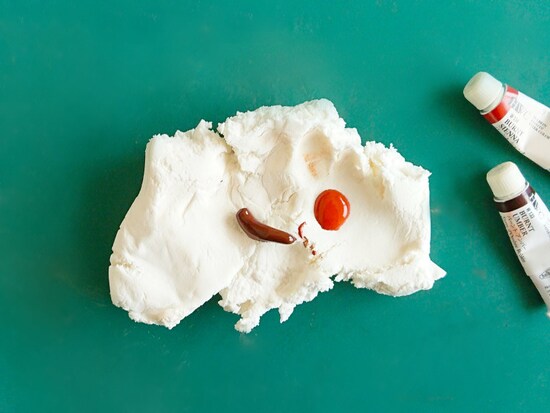 おうちでハンバーガー屋さんごっこ 軽量紙粘土工作