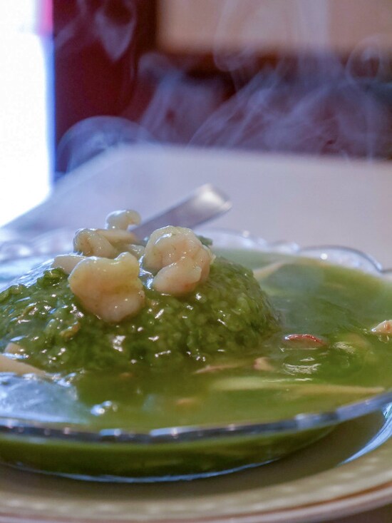 海鮮翡翠チャーハンはアツアツ・出来立てを味わって