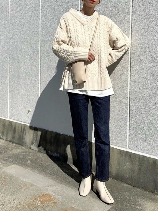デニムはプチプラなGUで最旬シルエットに更新を　出典：WEAR