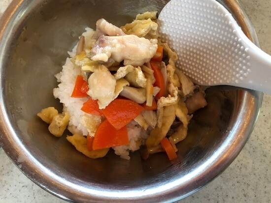 ご飯に混ぜる