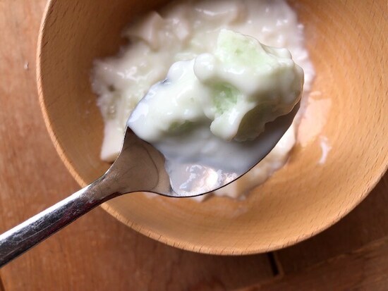 軽く混ぜ合わせる