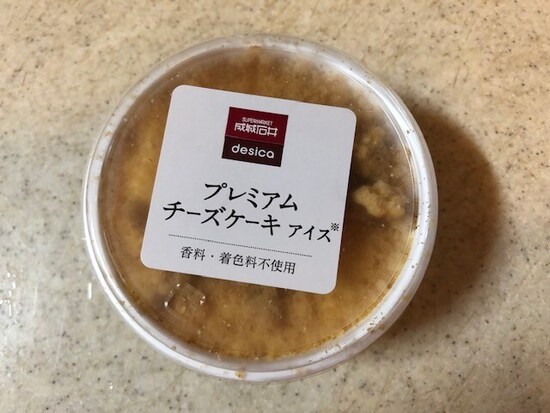 プレミアムチーズケーキアイス