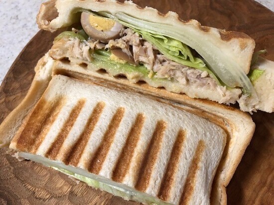 ホットサンドに