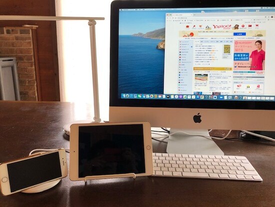 パソコン、スマートフォン、タブレットを駆使して東京五輪観戦