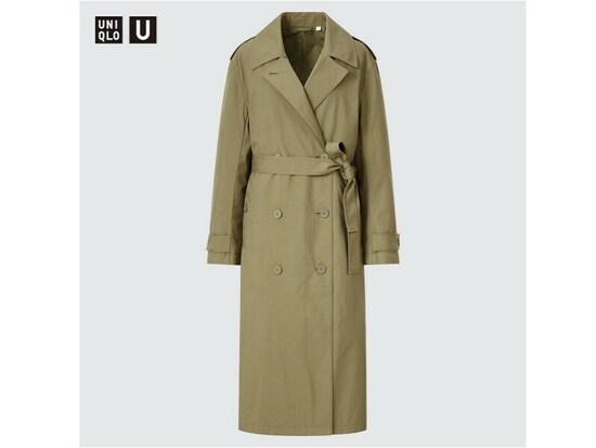 ユニクロ　オーバートレンチコート　9990円（税込）