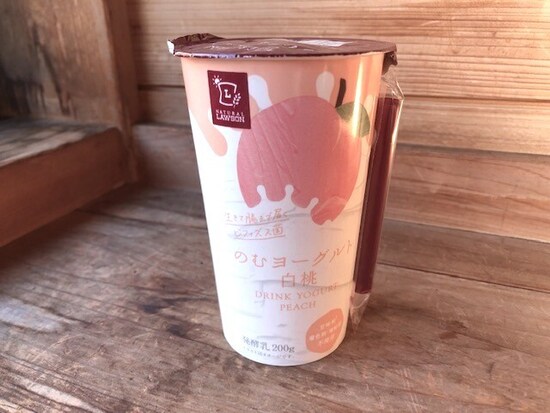 「のむヨーグルト　白桃」