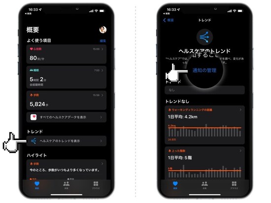 ヘルスケアで家族と健康状態を共有する方法