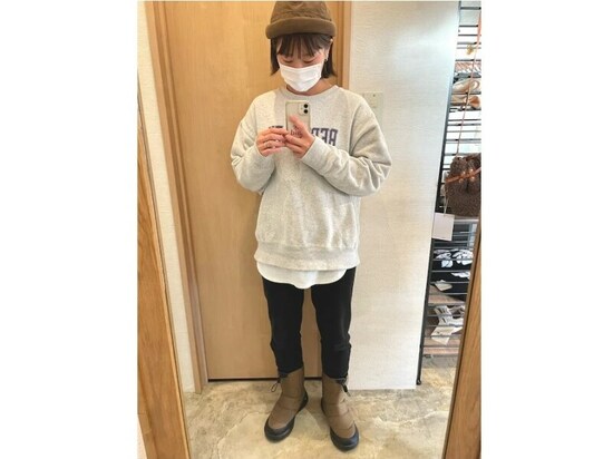 防寒面はもちろんおしゃれに履けるスノーブーツは買い！　出典：WEAR　