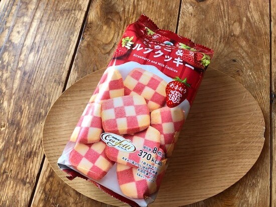 「程よい酸味と甘さいちご&ミルククッキー」
